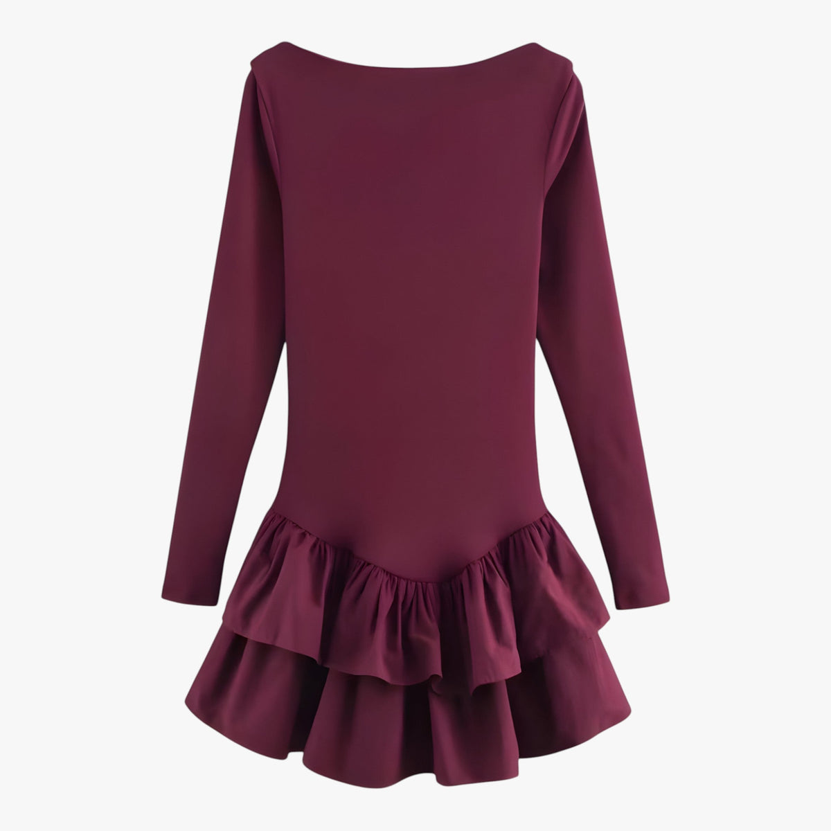 Mini jurk met lange mouwen - Trend en stijl Dames