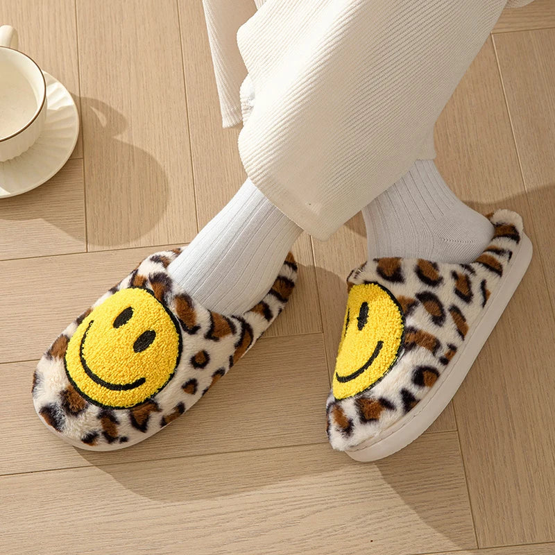 other : HappySlides - Luipaard Smiley - Beige in Beige van Pantino