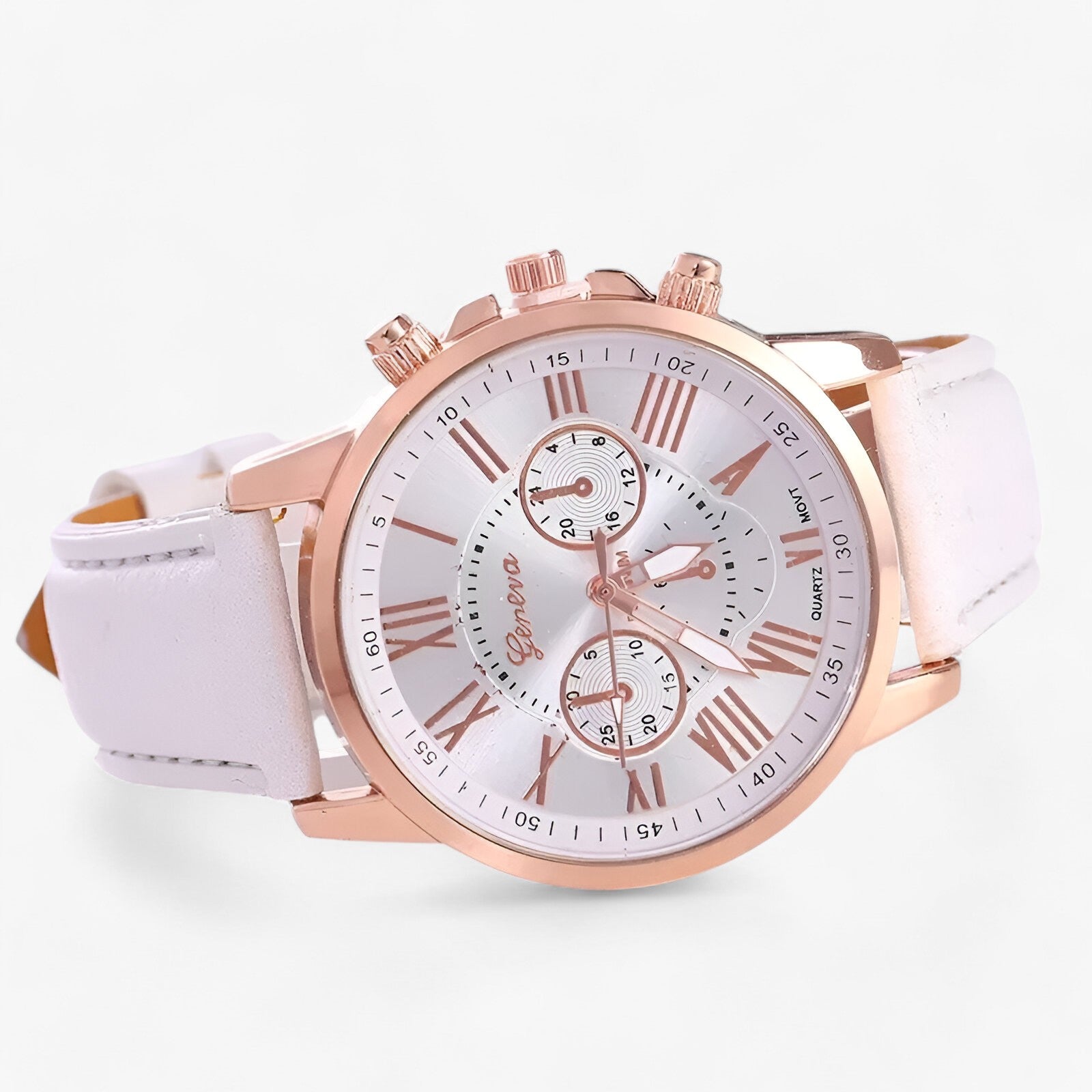 watches : Luxe Horloge voor Dames - Waterdicht Leer voor Iedere Gelegenheid - Zwart in van Pantino