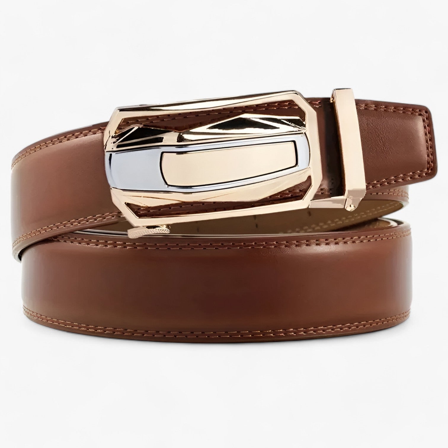 Men's Leather Belt : Riem Zwart - Echt Leren met Stijl en Duurzaamheid in van Pantino