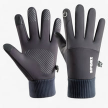 Gloves : Handschoenen Grijs - Winter Waterdichte - Warmte, Grip & Touchscreen in Donkergrijs van Pantino