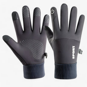 Gloves : Handschoenen Grijs - Winter Waterdichte - Warmte, Grip & Touchscreen in Donkergrijs van Pantino