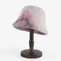 Fisherman Hat : Hoed Blauw - Warme Konijnenbont Vissershoed - Elegante Stijl en Comfort in A 56-58CM van Pantino