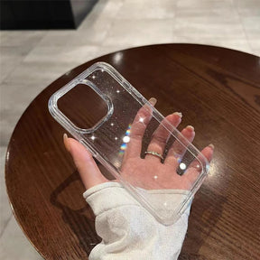 Phone Case : Luxe Glimmer Case - Bescherm Je Telefoon in Stijl - Zwart in van Pantino