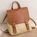BloomBag borsa vintage in vimini - Marrone