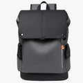 Zaino Grigio Scuro - Elegante Laptop Impermeabile con Ricarica USB