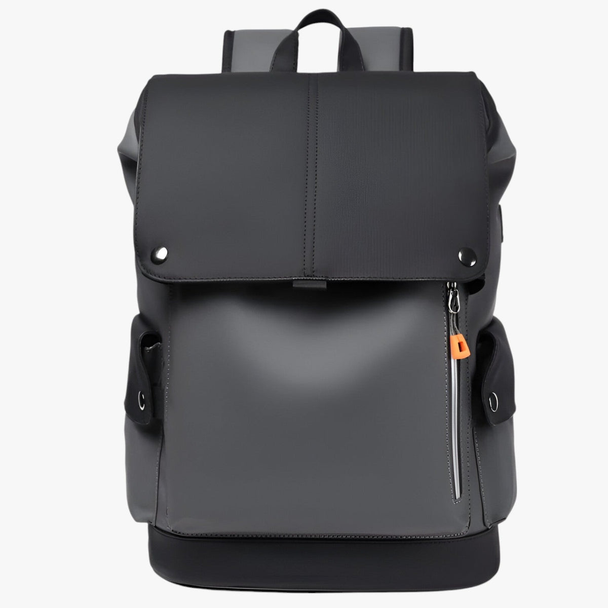 bags : Rugzak Donkergrijs - Stijlvolle Waterdichte Laptop met USB Opladen in van Pantino