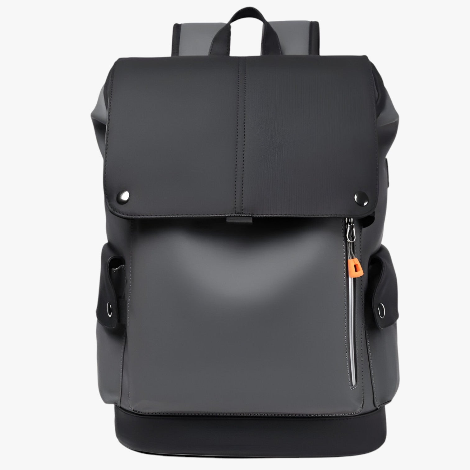 bags : Rugzak Donkergrijs - Stijlvolle Waterdichte Laptop met USB Opladen in van Pantino