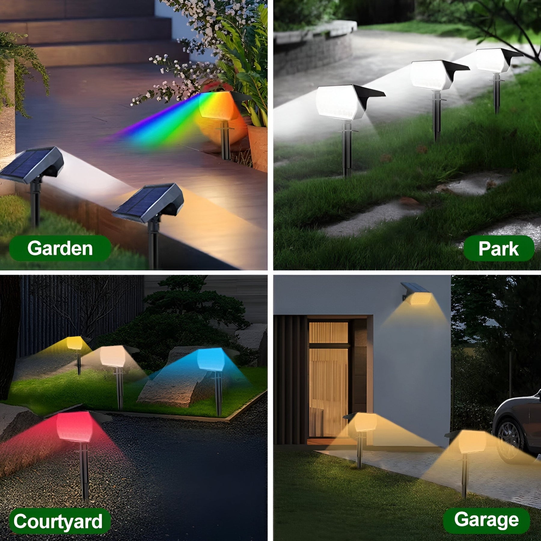 outdoor equipment : LED Zonne-Licht voor de Tuin in van Pantino