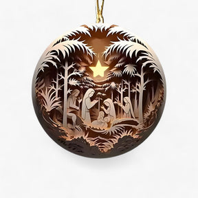 home & garden : Creatieve Familie Scène - Warme Decoratie voor de Kerstboom in D van Pantino
