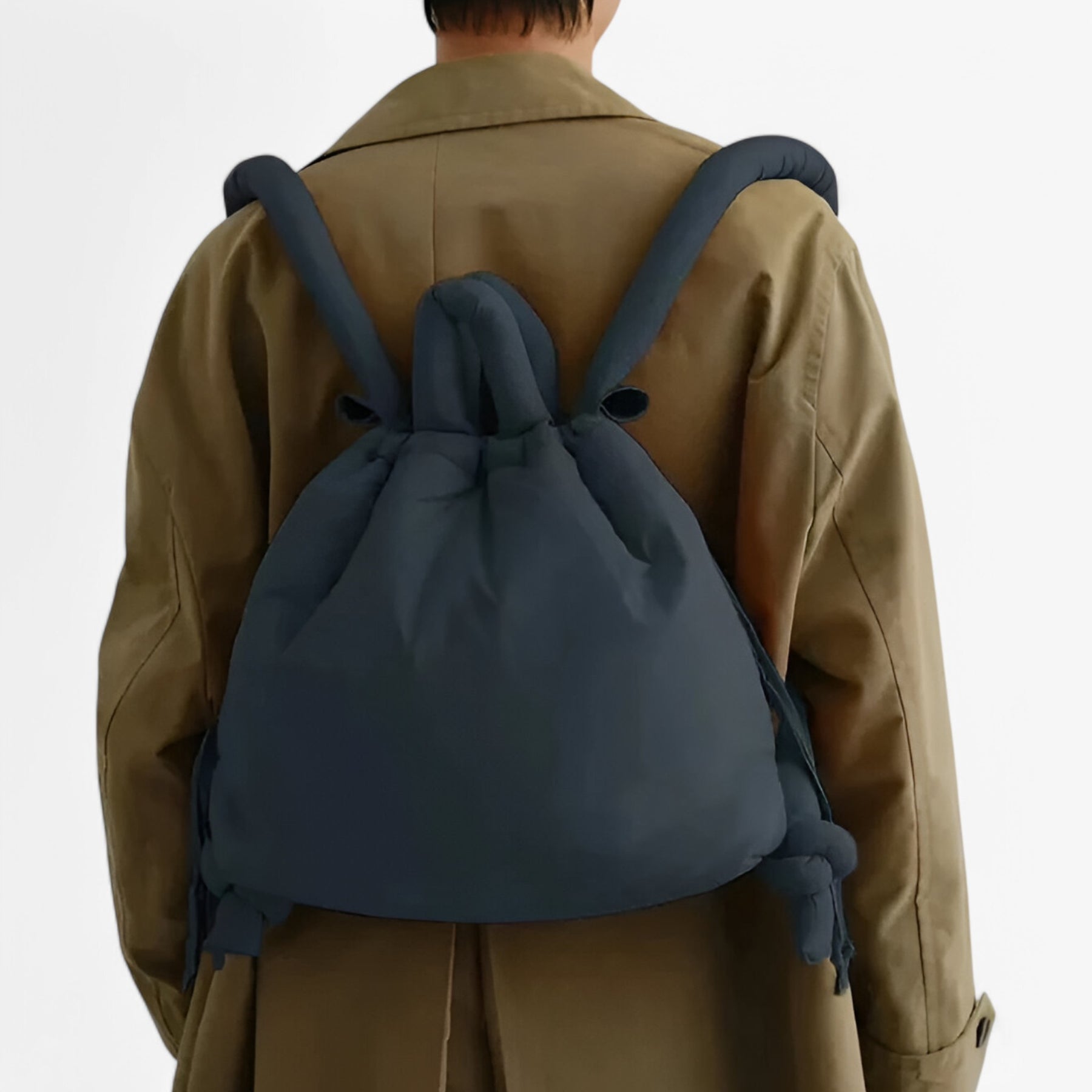 bags : Handtas Roze Puffer - Trendy Dames Schoudertas van Nylon in van Pantino