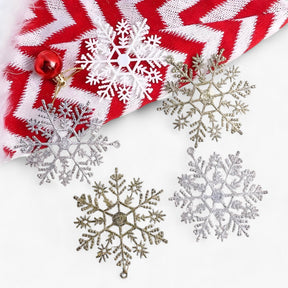 home & garden : Pendentif Sneeuwvlok - Voeg een Sprankelende Touch Toe aan Uw Kerstboom - Goud in van Pantino