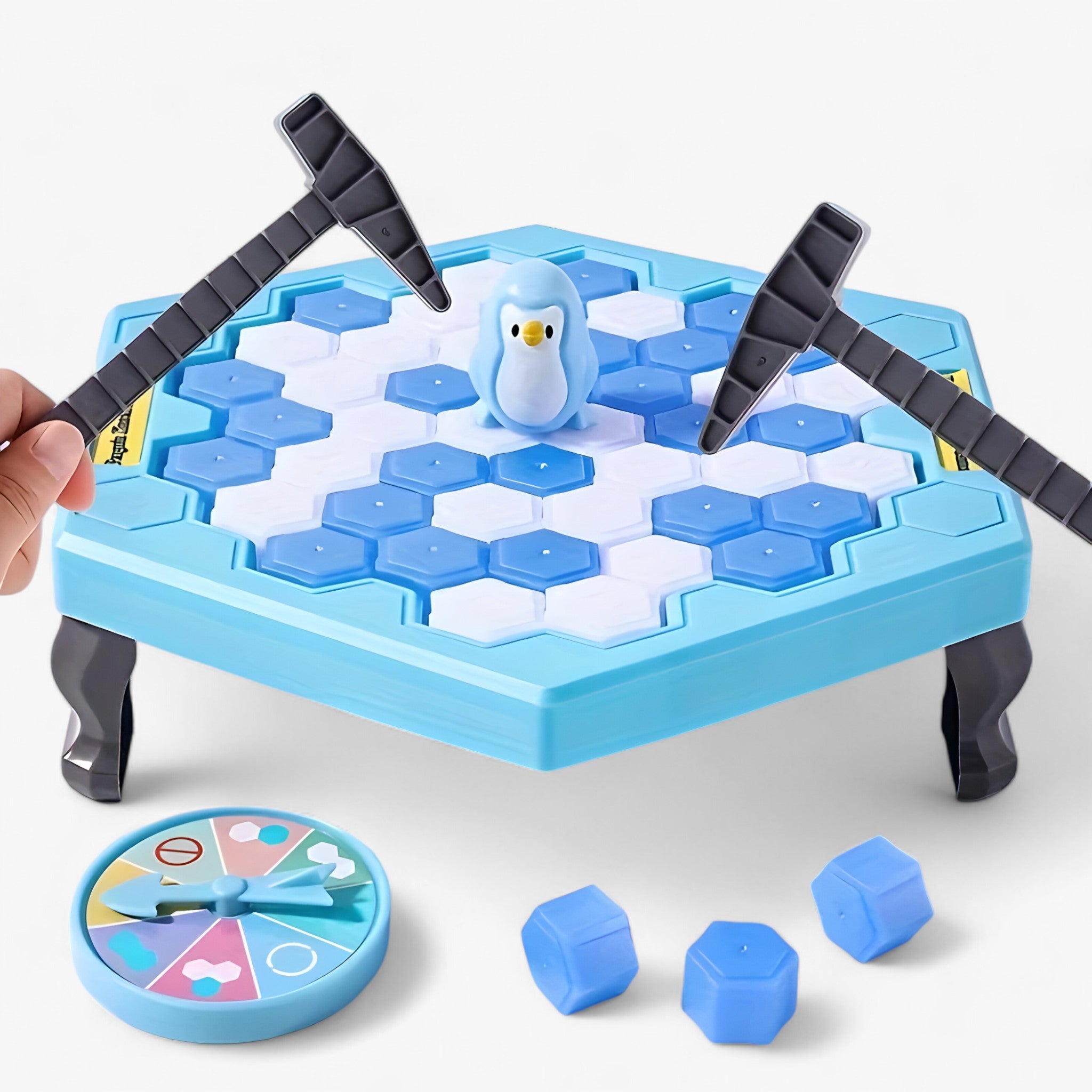 other : Interactief IJsbreker Speelgoed - Spelplezier met Klop-en-Demontage - Blauw in Blauw van Pantino