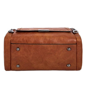 Tassen : Vintage Schoudertas Dames Groen - Retro Stijl in van Pantino