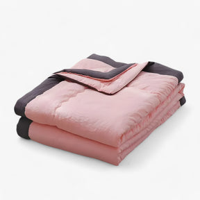 home & garden : Koele IJsdeken - Comfortabel en Fris voor Zomer en Reizen - Geel in Roze 1.7x2m van Pantino
