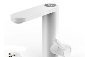 home & garden : Elektrische Boiler Warmwaterkraan - Mat Wit in Mat wit van Pantino