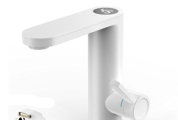 home & garden : Elektrische Boiler Warmwaterkraan - Mat Wit in Mat wit van Pantino