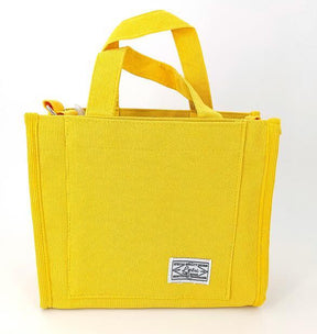 Dress : Vintage Combi-Tas - Groen in Geel van Pantino