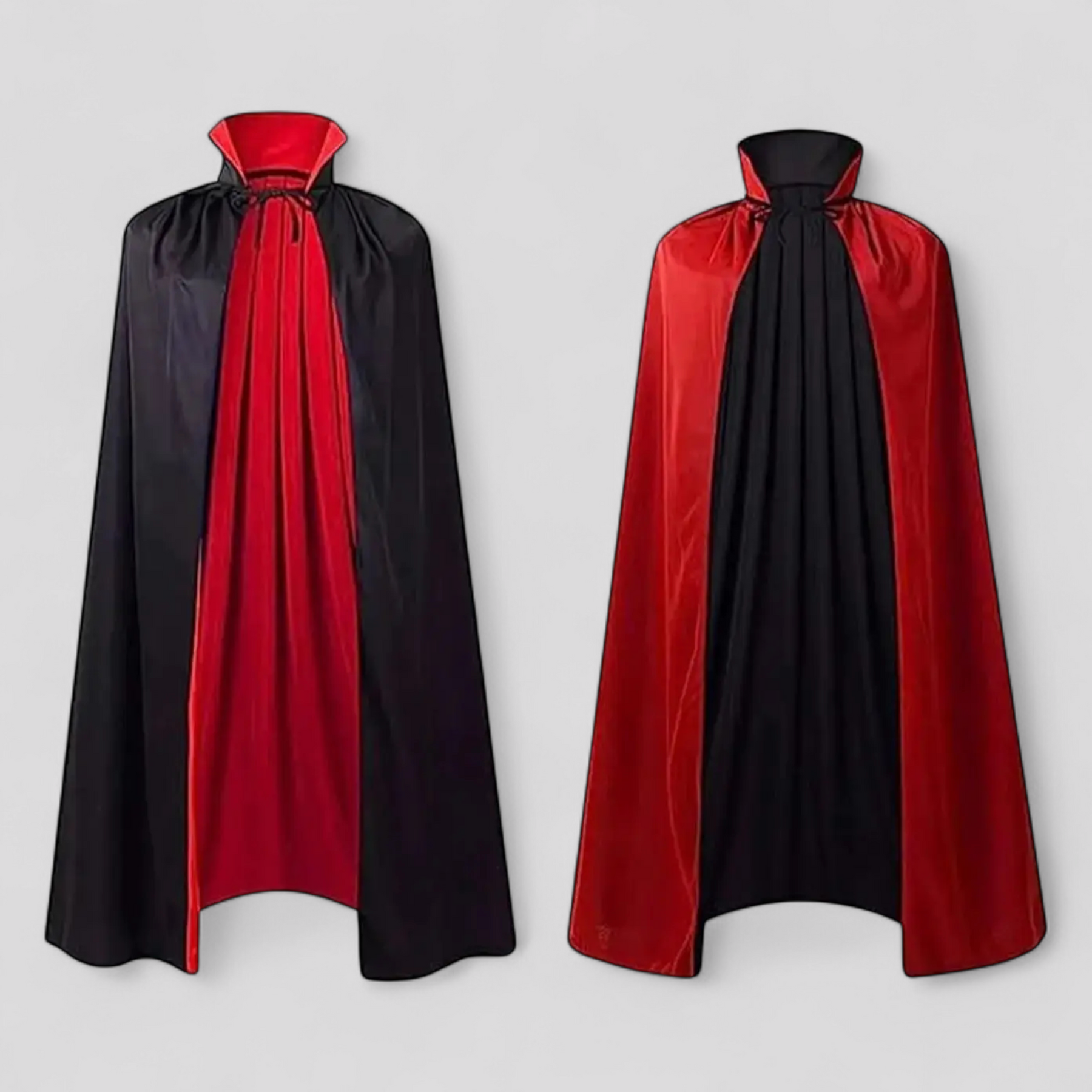 home & garden : Reaper Vampire Reaper Omkeerbare Jas - Halloween Cosplay & Fun - Zwart in Zwart van Pantino
