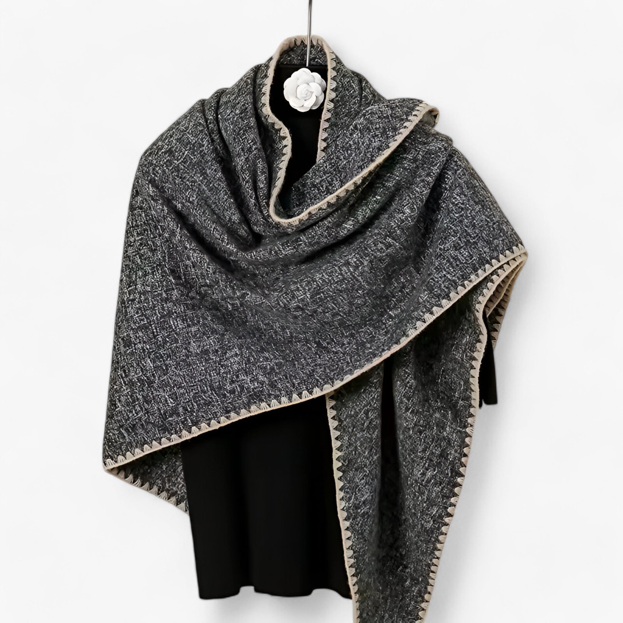 Pashmina Scarf : Effen Pashmina Driehoek - Stijlvolle Warmte voor Elke Gelegenheid in van Pantino