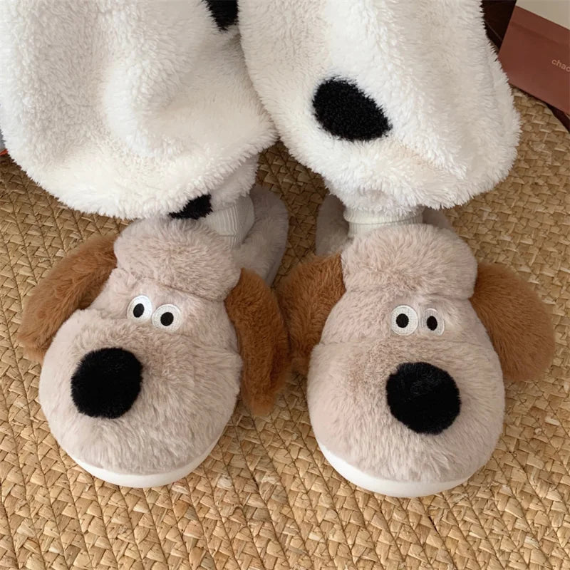 other : HappySlides - Fluffy Editie Fleece - Wit in van Pantino