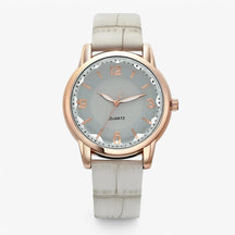 Watch : Elegant Design Luxe Quartz Dameshorloge - Lichtpaars in grijs van Pantino