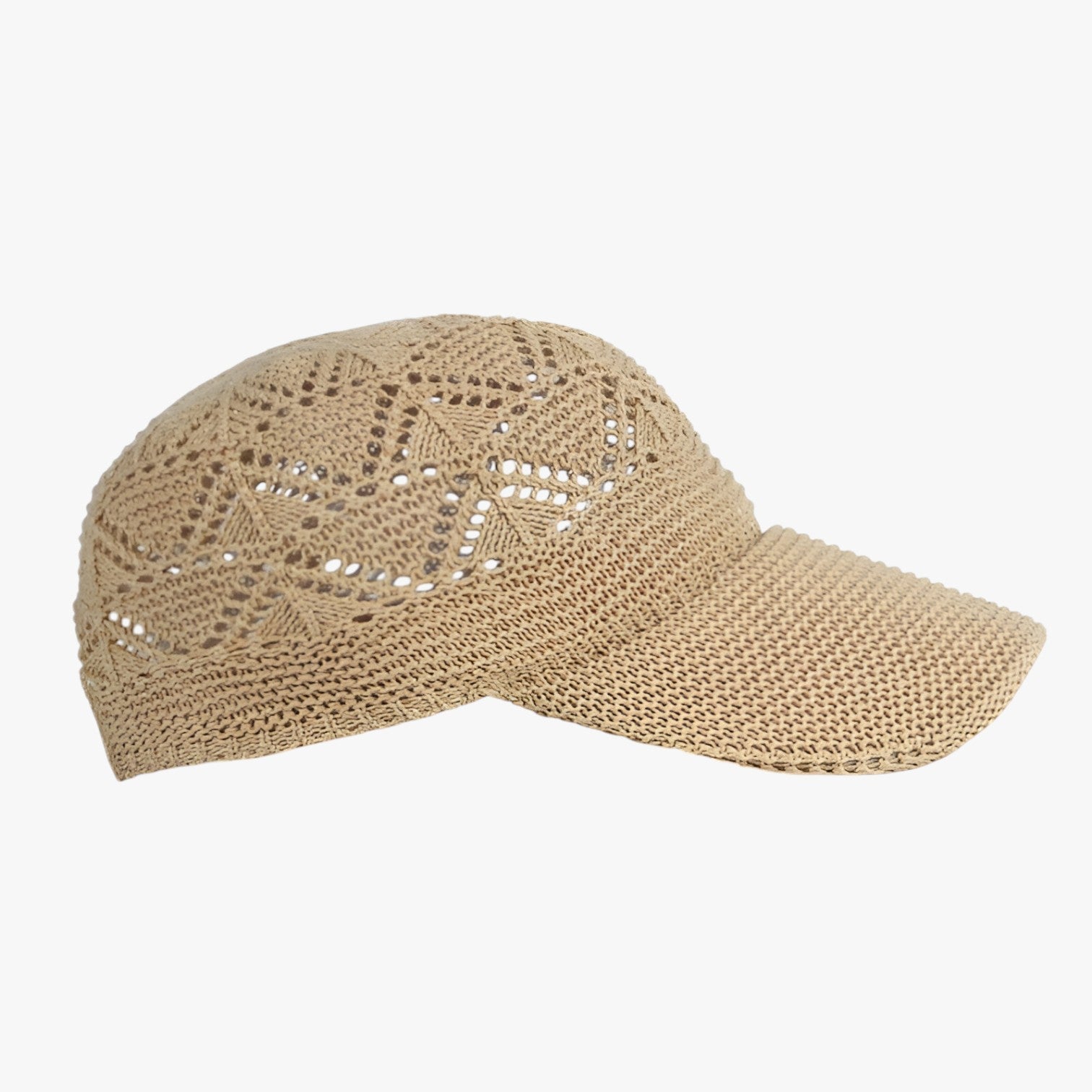 Sun Hat : Zomerhoed die Ademt voor Dames - Licht, Elegant en Verstelbaar - Beige in van Pantino