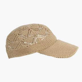 Sun Hat : Zomerhoed die Ademt voor Dames - Licht, Elegant en Verstelbaar - Beige in van Pantino