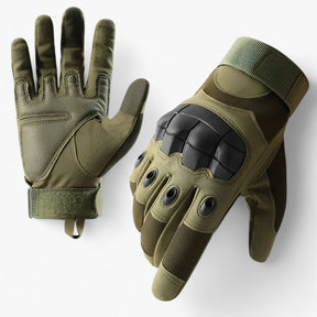 Tactical Gloves : Tactische Handschoenen met Flexibele Grip - Zwart in Groen van Pantino