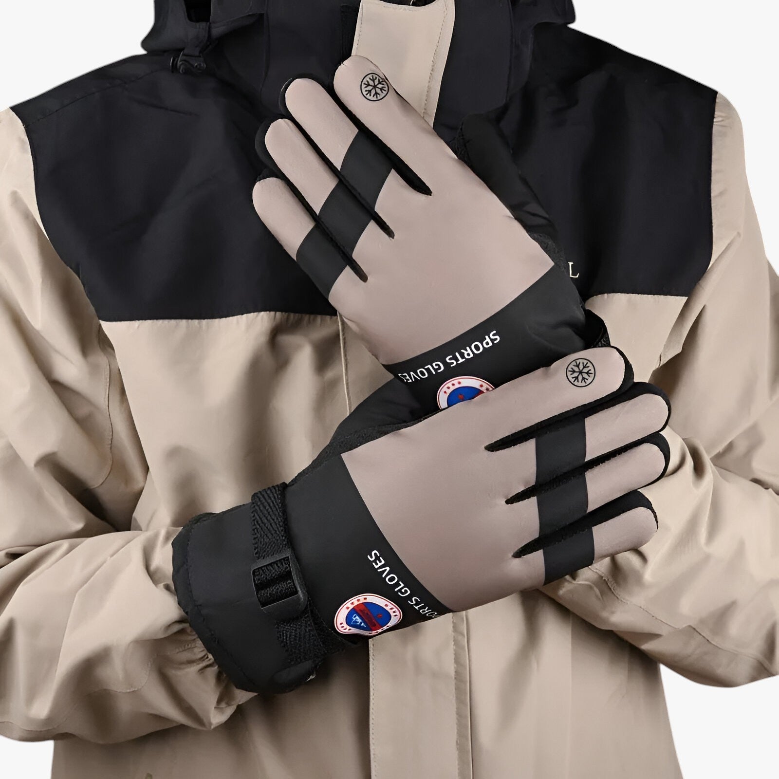 Winter Gloves : Handschoenen Wit - Warme Winterhandschoenen - Waterdicht en Antislip in van Pantino