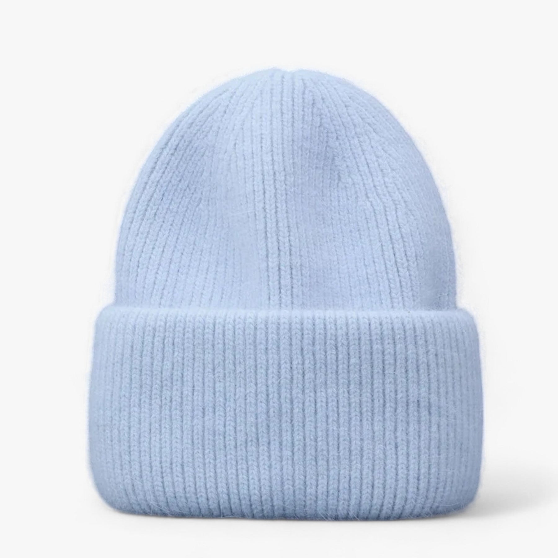 Winter Hat : Muts Dames Lichtblauw met - Wintermuts - Luxe Warmte in Lichtblauw 54cm-60cm van Pantino