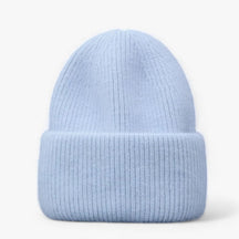 Winter Hat : Muts Dames Lichtblauw met - Wintermuts - Luxe Warmte in Lichtblauw 54cm-60cm van Pantino