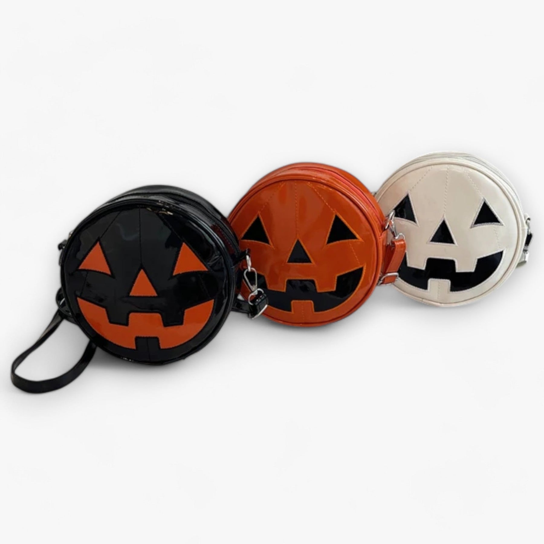 bags : Handtas Wit - Pompoentas - Trendy in van Pantino