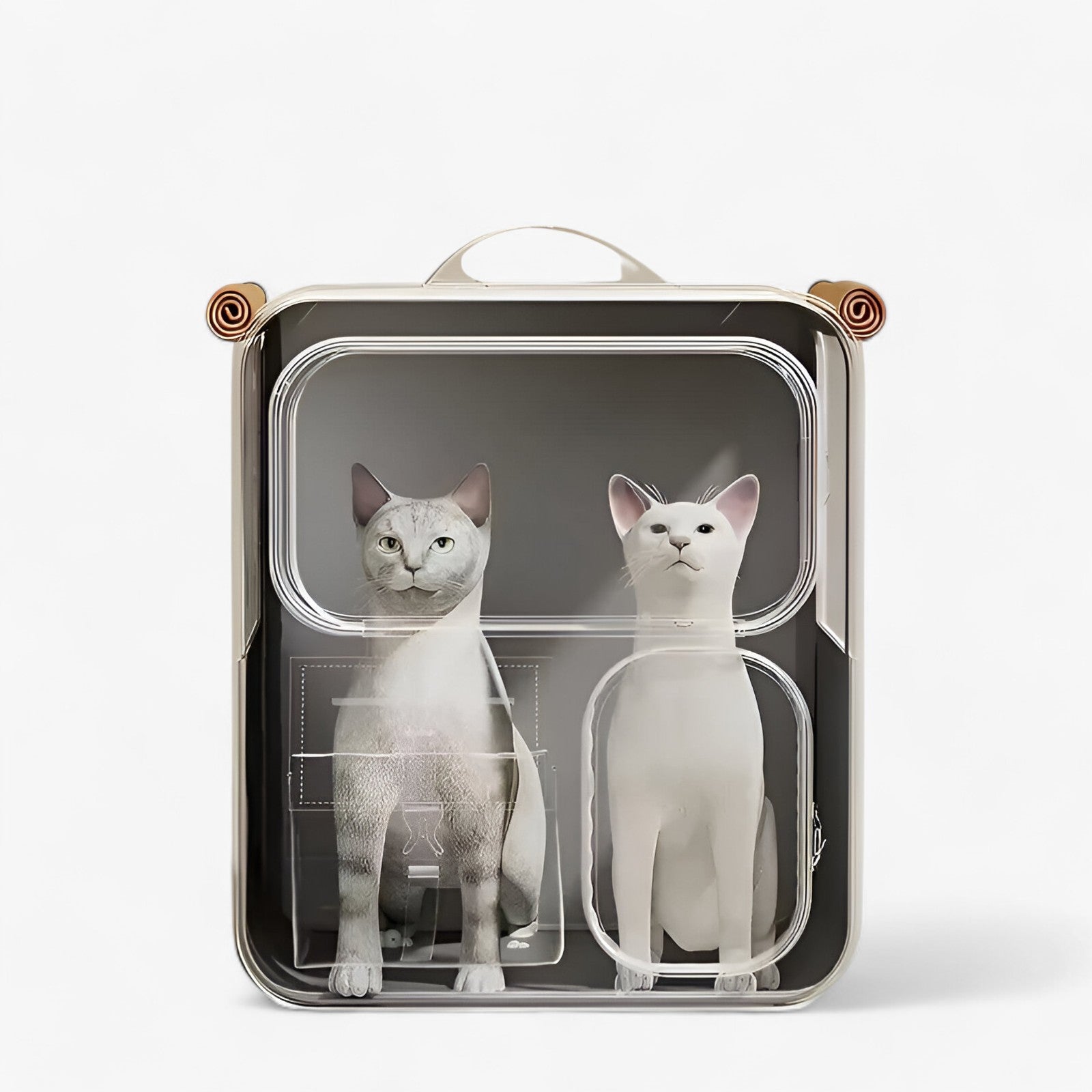 pets : Kattenrugzak met Wielen en Verwijderbare Functie in van Pantino