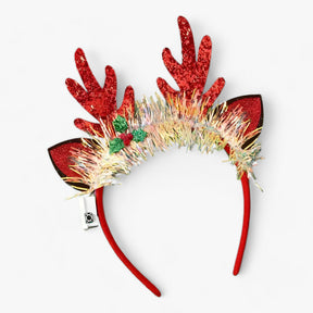 Headband : Hoofdband Dames - Kersttiara met Sneeuwvlok LED-Verlichting - Feestelijke voor Meisjes en in 5 van Pantino