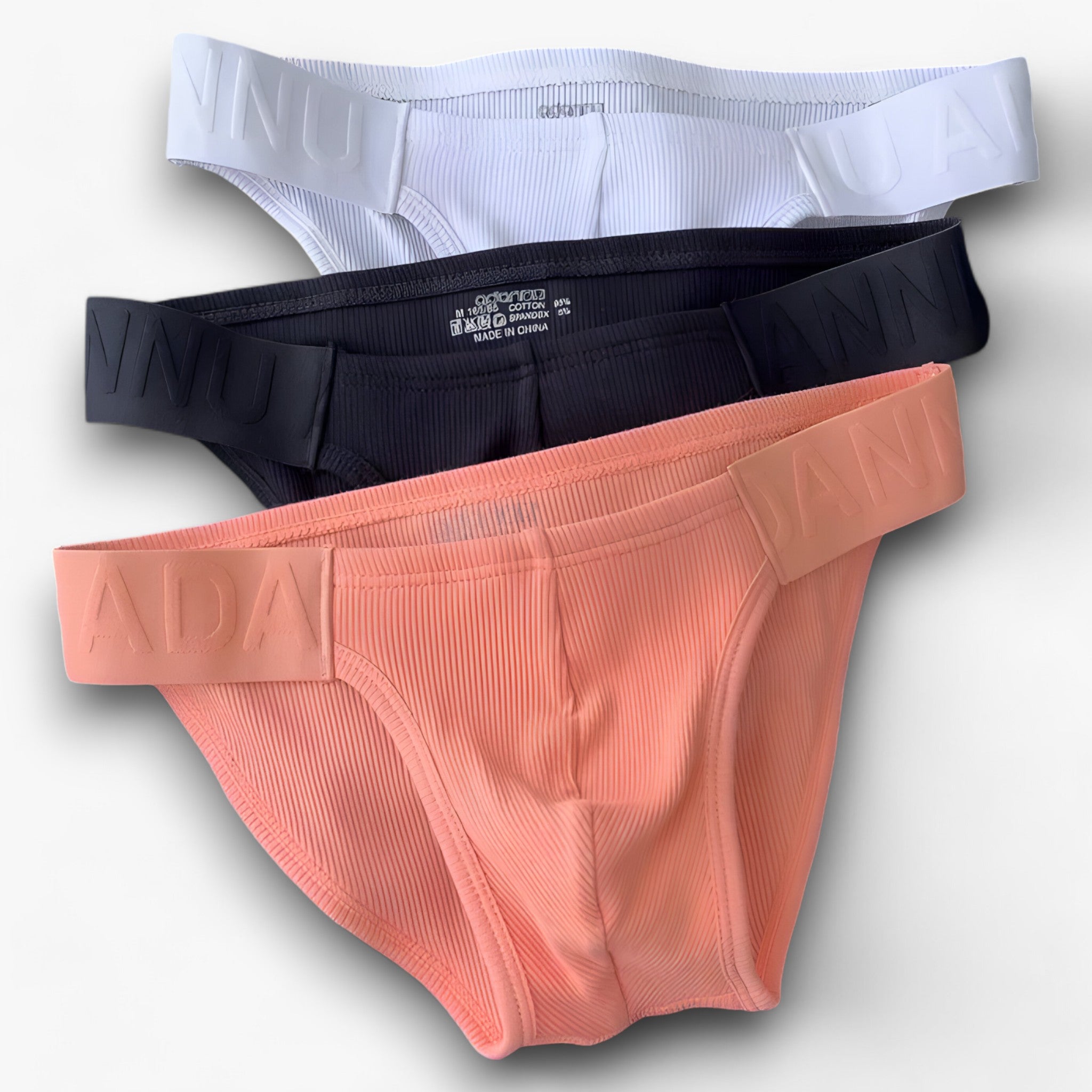 Boxer Briefs : Garen Katoenen Slip - Ademend Comfort (3+1 Gratis) - Roze in van Pantino