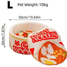 pets : Warm & Schattig Kattenbed - Semi-Gesloten en Wasbaar in 60cm van Pantino