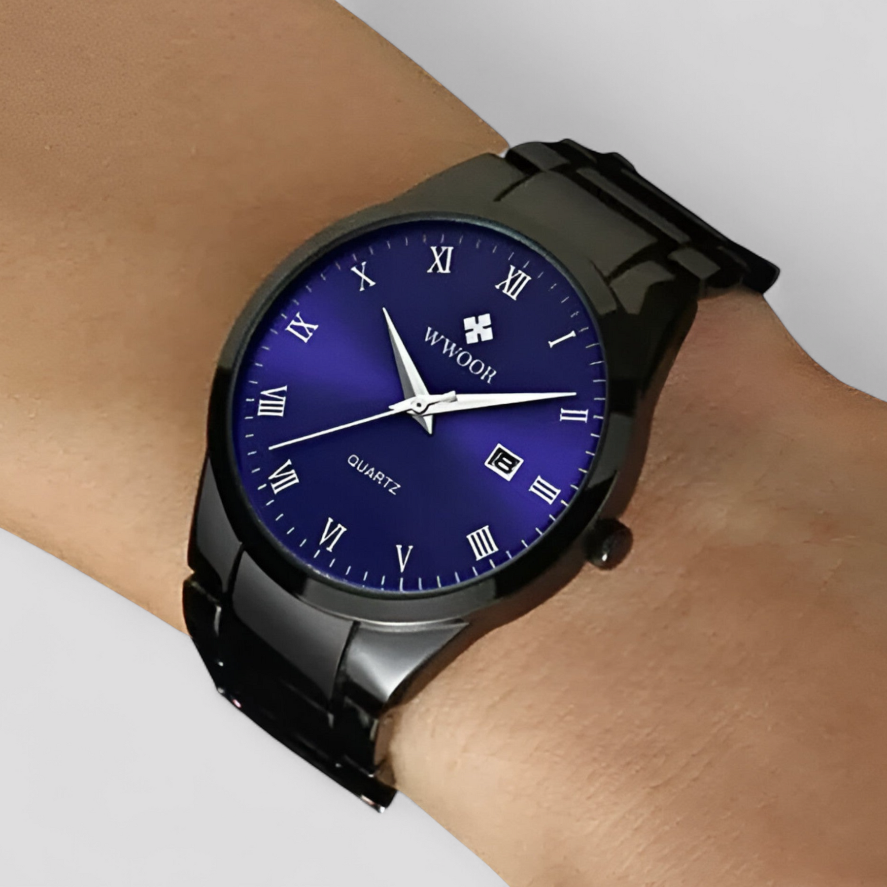 watches : Horloge Goud Goud met Doos - Elegant Quartzhorloge in van Pantino