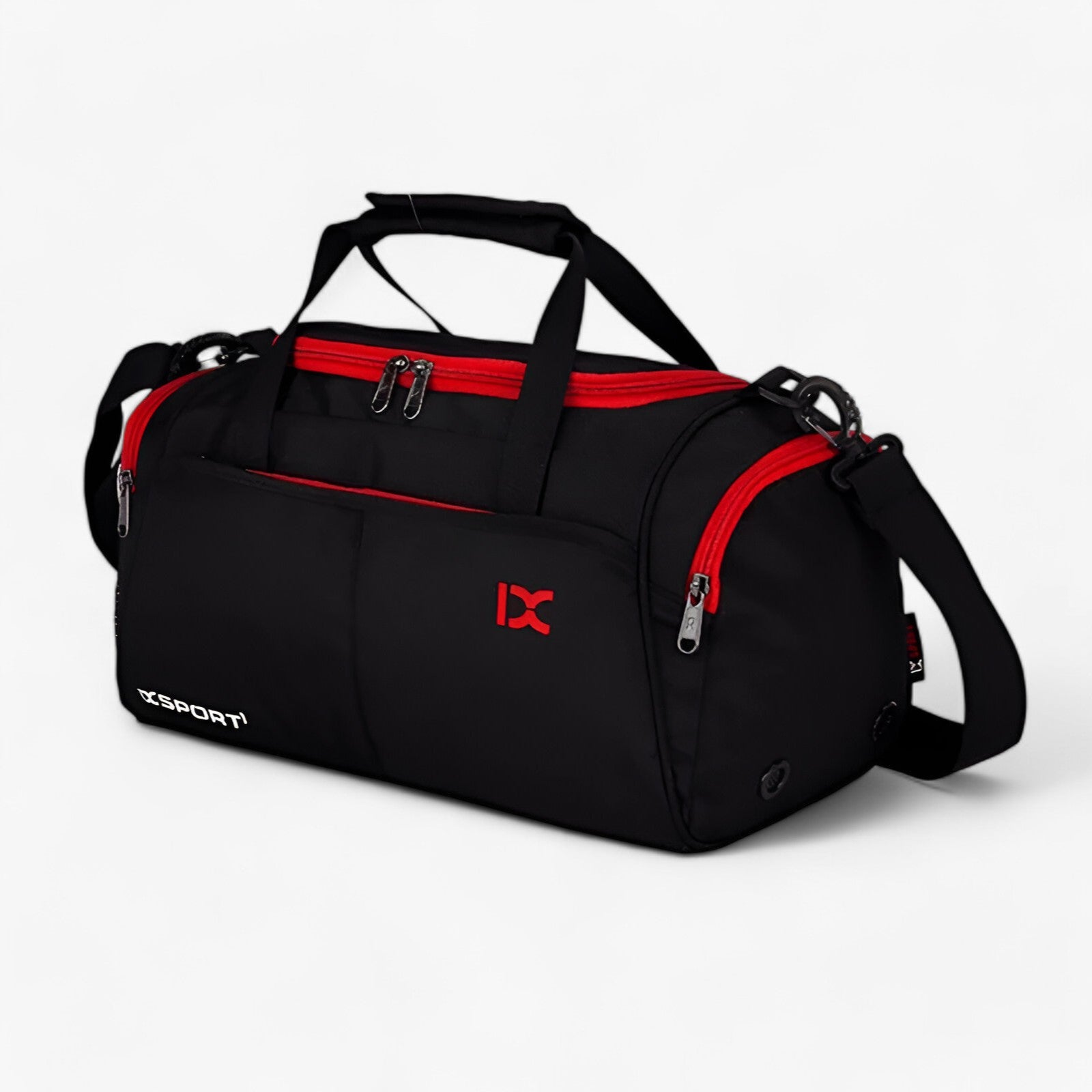 bags : Gymtas Heren Roodgestreept - Duurzame Multifunctionele in Roodgestreept van Pantino