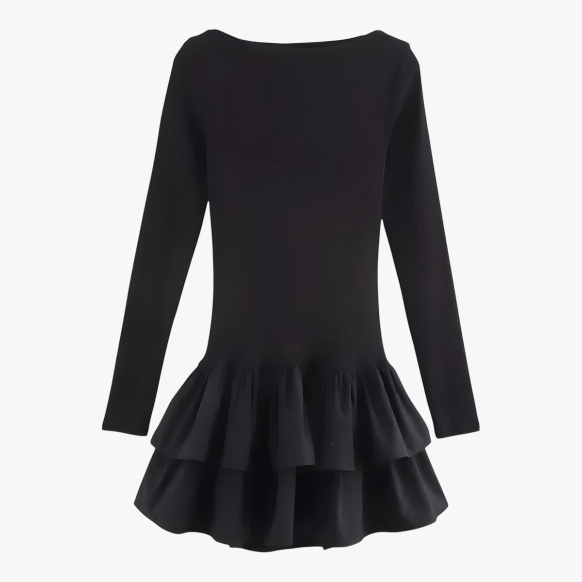 Mini jurk met lange mouwen - Trend en stijl Dames