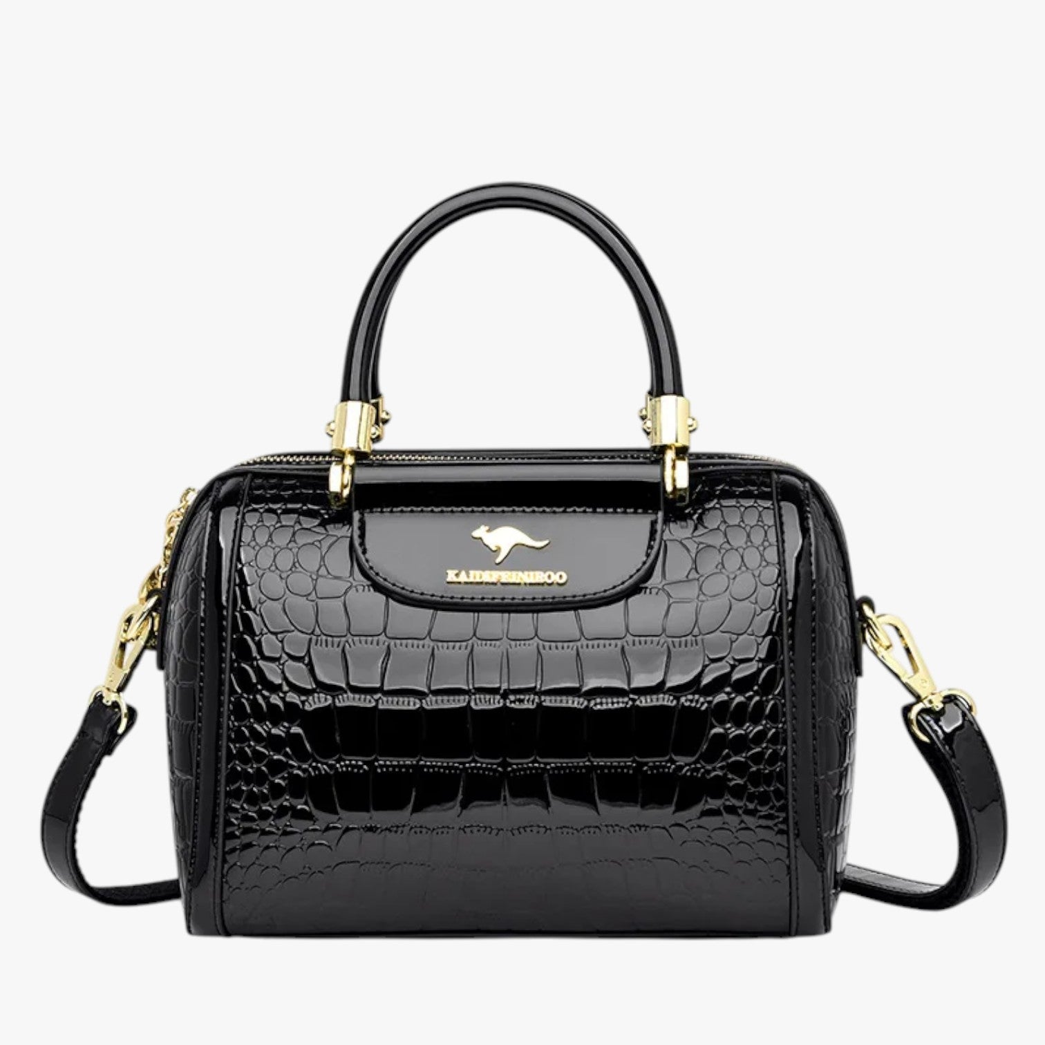 bags : Elegantie Binnen Handbereik - Merk - En Luxe Schoudertassen in zwart van Pantino