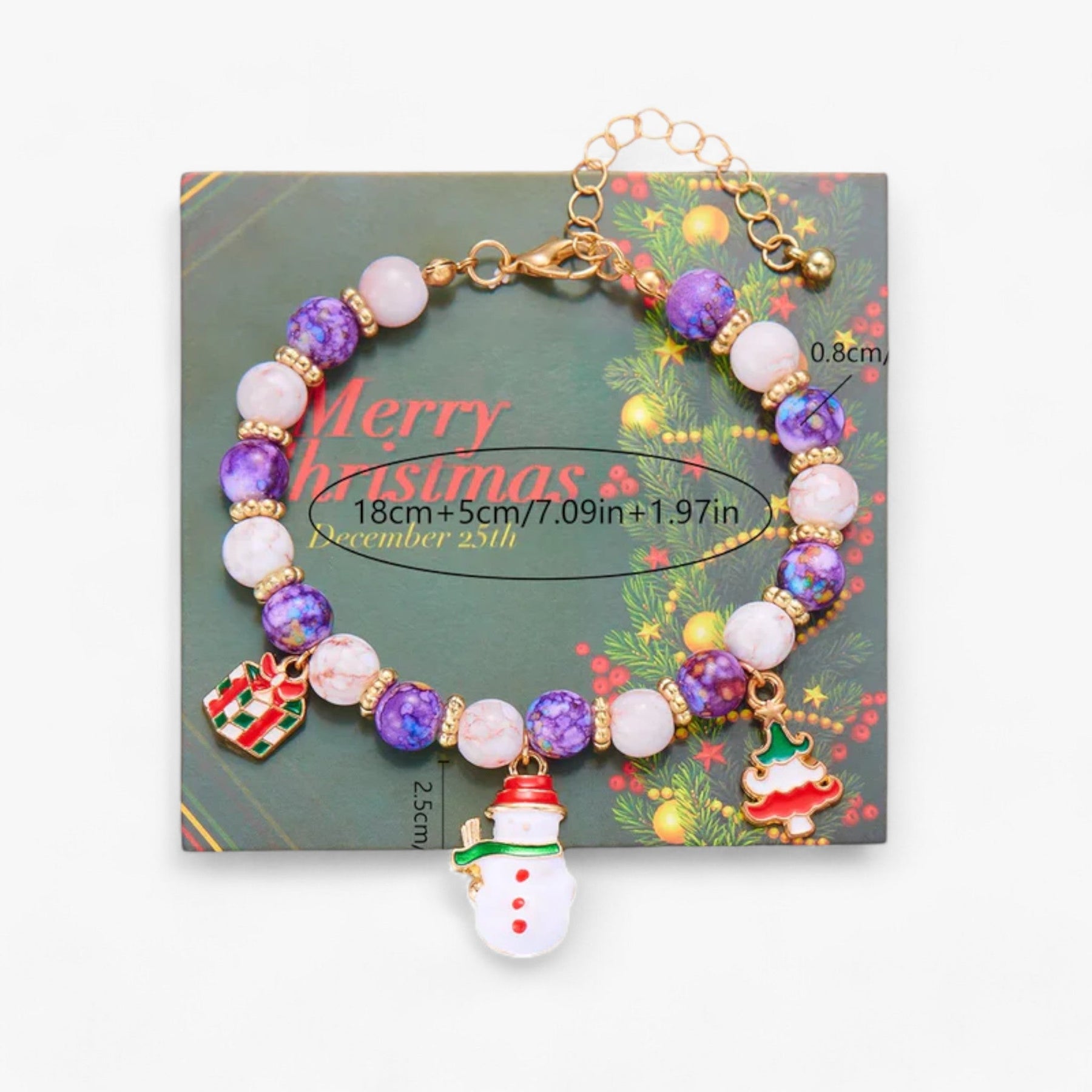 Bracelet : Armband Dames Groen - Feestelijke Sieraden - Armbanden van Rode en Harsparels in 7 van Pantino