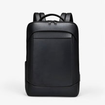 bags : Leren Rugzak met USB Heren Leder - Zwart-a in Zwart-C van Pantino