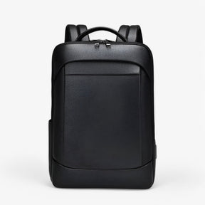 bags : Leren Rugzak met USB Heren Leder - Zwart-a in Zwart-C van Pantino