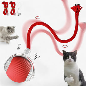 pets : Slimme Speelbal voor Katten - Rood in van Pantino