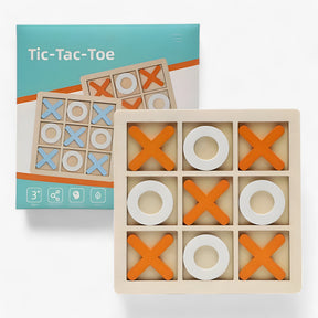 home & garden : Slim Plezier - Houten Tic-Tac-Toe Spel - Oranje in oranje van Pantino