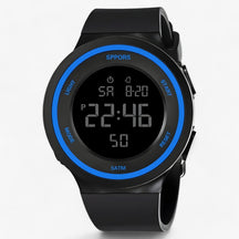 watches : Waterdicht & Stijlvol - Perfect voor Buitenavonturen - Zwart in Blauw van Pantino