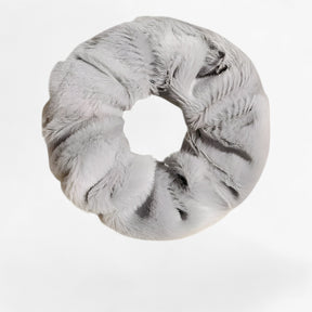 Hair Scrunchie : Fluwelen Effen haar Scrunchie - Witte-Set in van Pantino