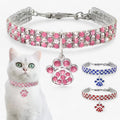 Luxe Kristallen Halsband met Diamant Hanger - Roze
