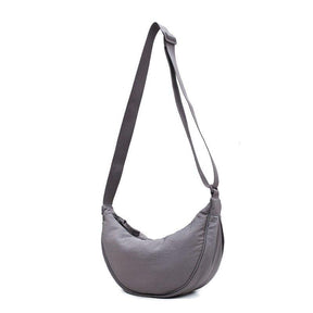 bags : Schoudertas Dames Beige - Trendy Herfst Nylon in van Pantino
